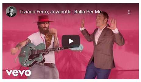 Balla per me, Tiziano Ferro e Jovanotti: testo e video ufficiale