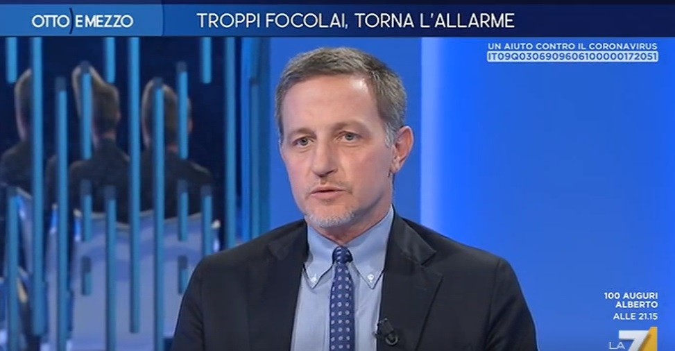 Otto e mezzo, Giannini: “Non ho scaricato Immuni perché si sta testando solo in quattro regioni”. Ma non è vero (Video)