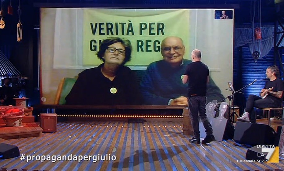 Propaganda Live e la strategia Auditel: il programma vero e proprio comincia dopo l’omaggio a Regeni