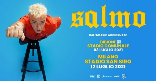 Salmo: il concerto a San Siro si terrà il 12 luglio 2021
