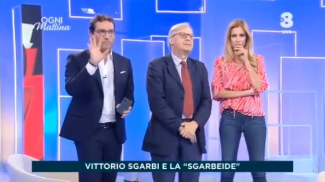 Vittorio Sgarbi contro tutti a Ogni Mattina: “Farete un po’ più ascolti del solito”