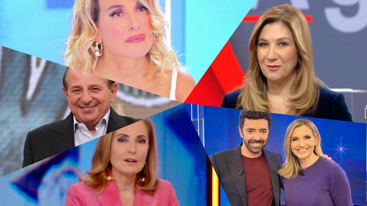 Quali sono i conduttori più presenti in tv? Ecco la classifica