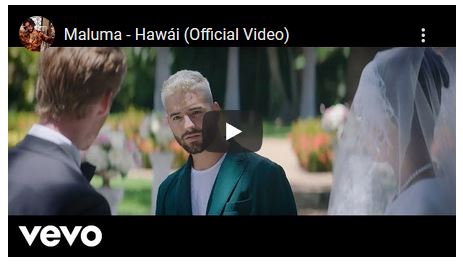 Maluma, Hawai: lyrics, traduzione e video ufficiale