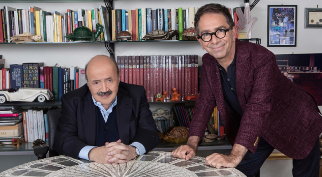Insonnia: Maurizio Costanzo e Pino Strabioli in un programma da sbadigli