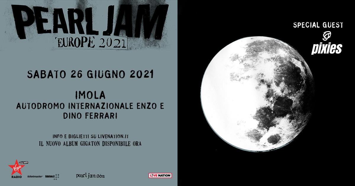 Pearl Jam, concerto in Italia il 26 giugno 2021 (info e biglietti)