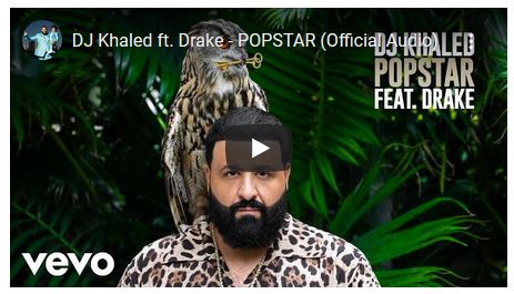 Popstar, DJ Khaled featuring Drake: lyrics, traduzione e testo