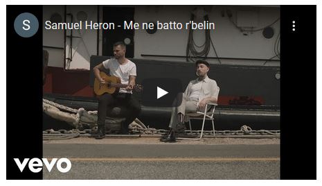 Me ne batto R’ Belìn, Samuel Heron: testo e video ufficiale