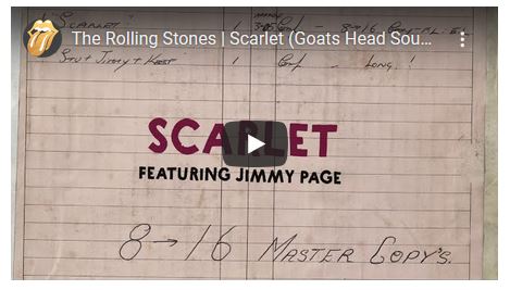 Scarlet, The Rolling Stones feat. Jimmy Page: lyrics, traduzione e testo