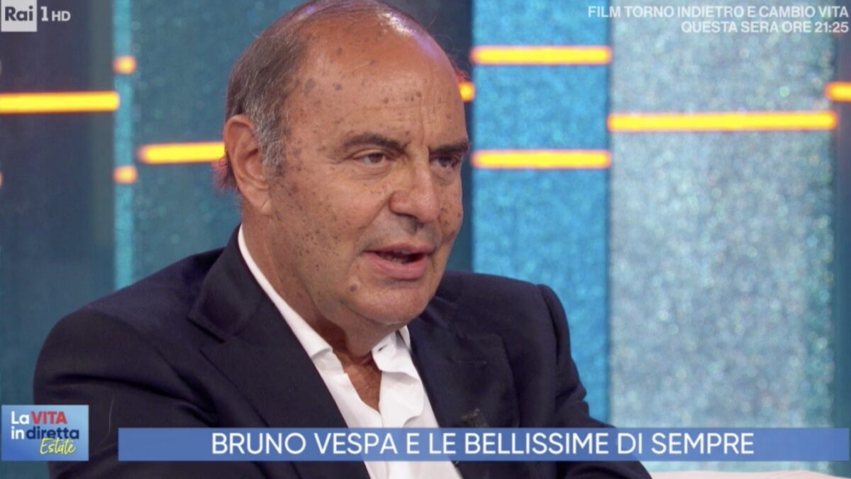 La maratona estiva di Bruno Vespa: otto ospitate in dieci giorni per la promozione del suo libro