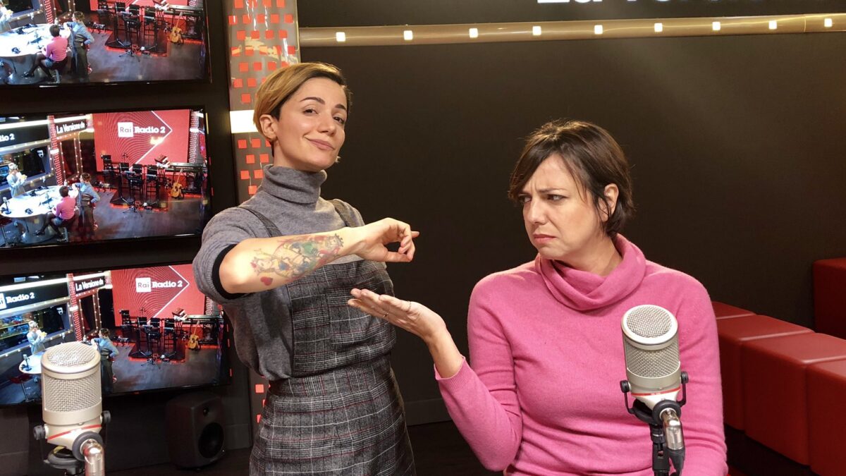 Andrea Delogu: “In Rai nessuno mi obbliga a coprirmi i tatuaggi”