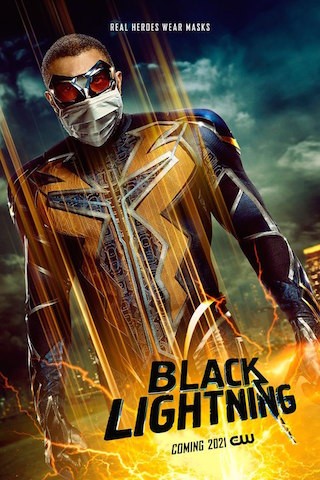 I supereroi delle serie tv The Cw con la mascherina