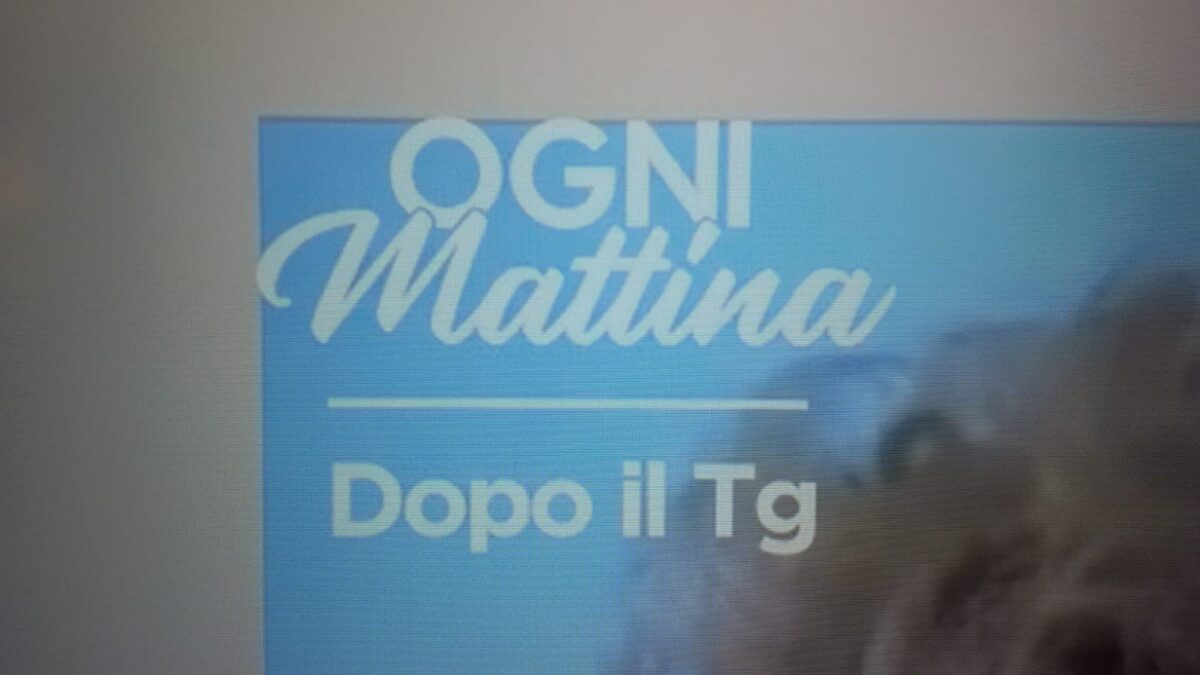 Ogni Mattina si divide in due. Nasce il blocco ‘Dopo il tg’ per isolare la parte più debole