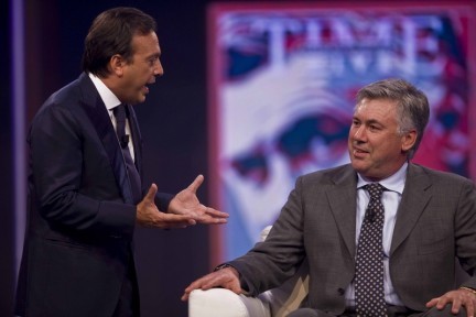 Carlo Ancelotti al Chiambretti Night