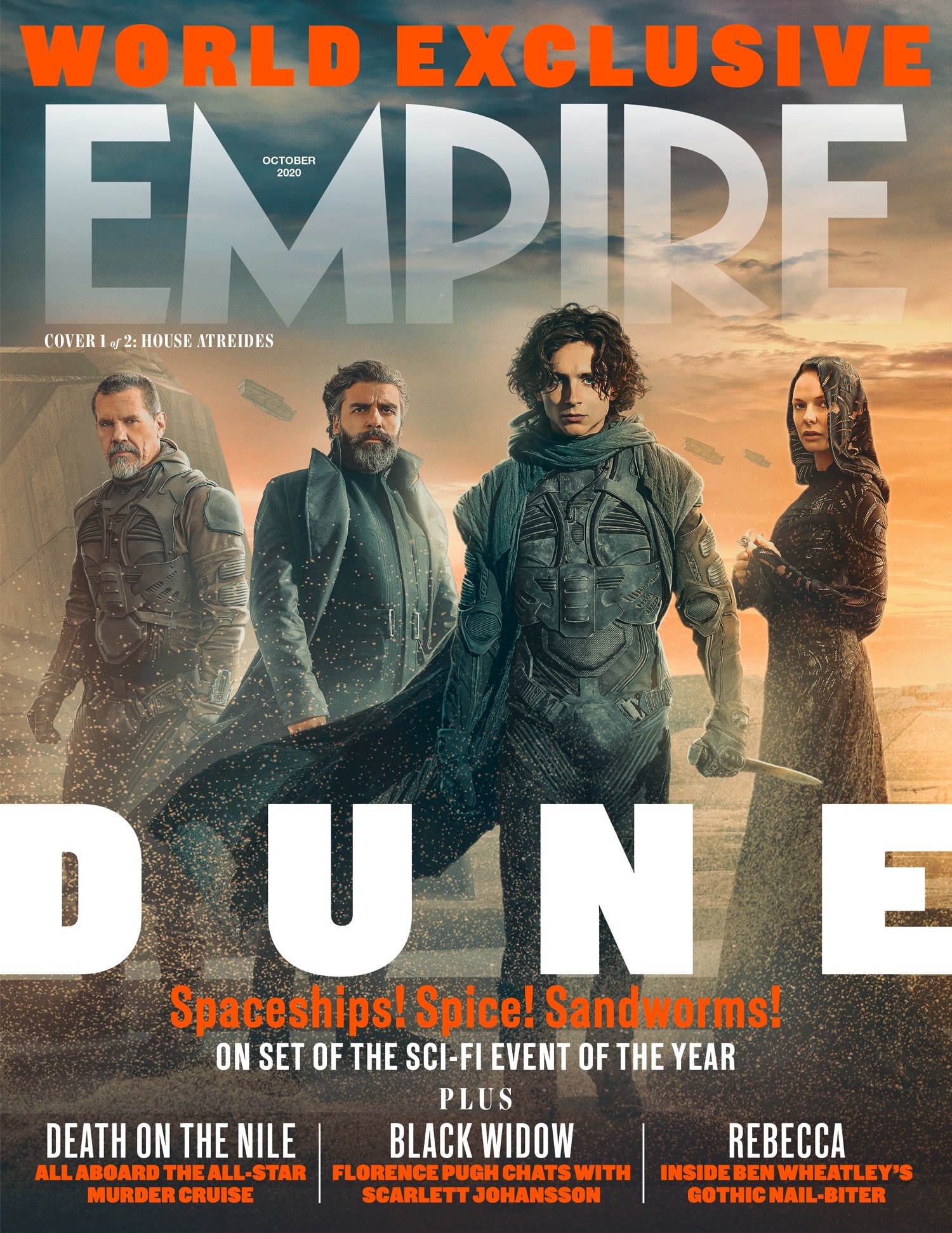 Dune: nuove cover di Empire Magazine del film di Denis Villeneuve