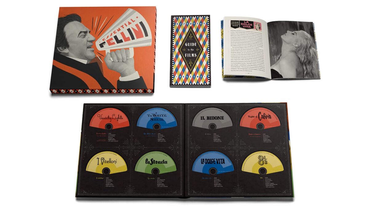 Essential Fellini, Criterion celebra il regista con un nuovo cofanetto