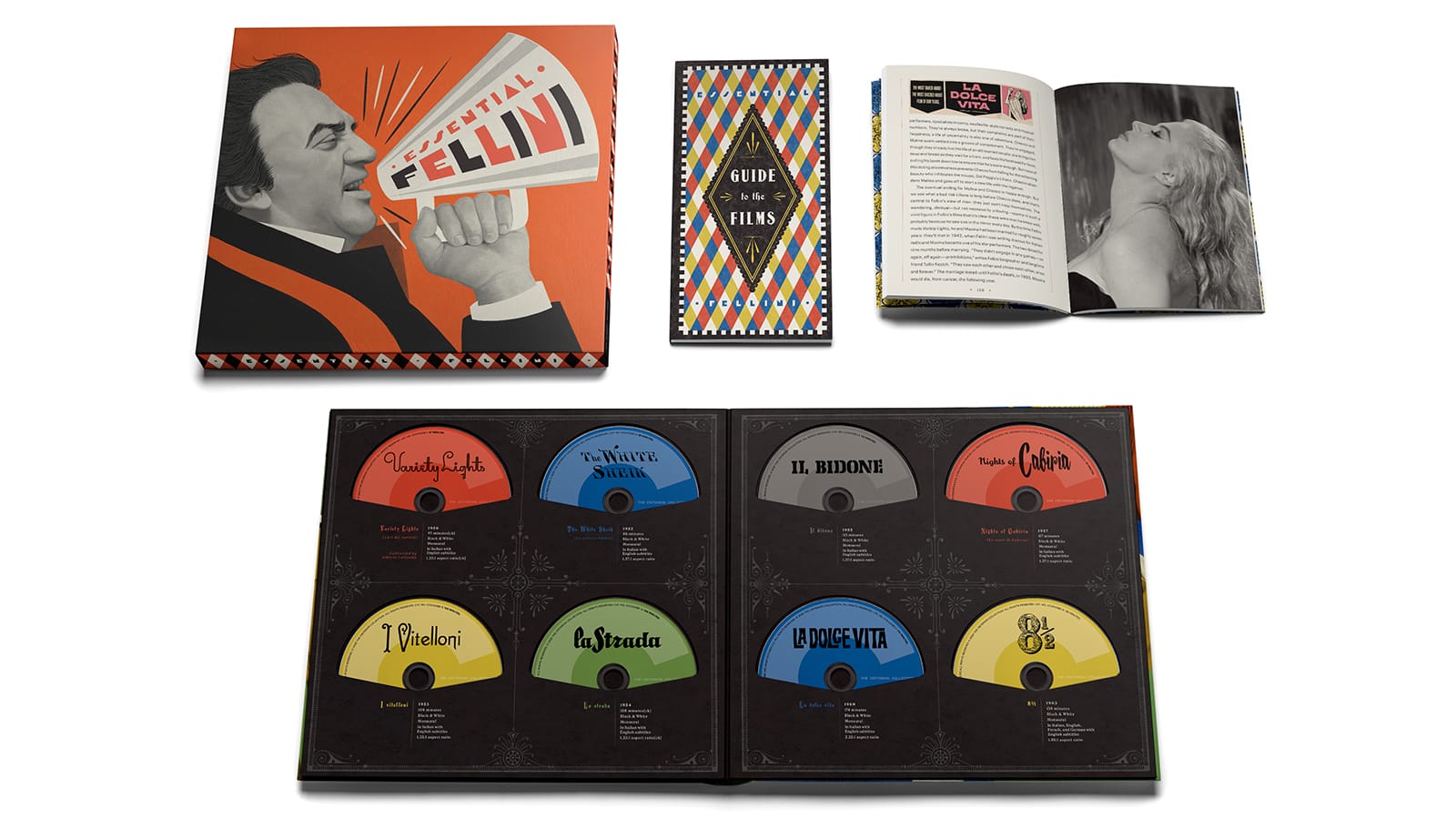 Essential Fellini, Criterion celebra il regista con un nuovo cofanetto