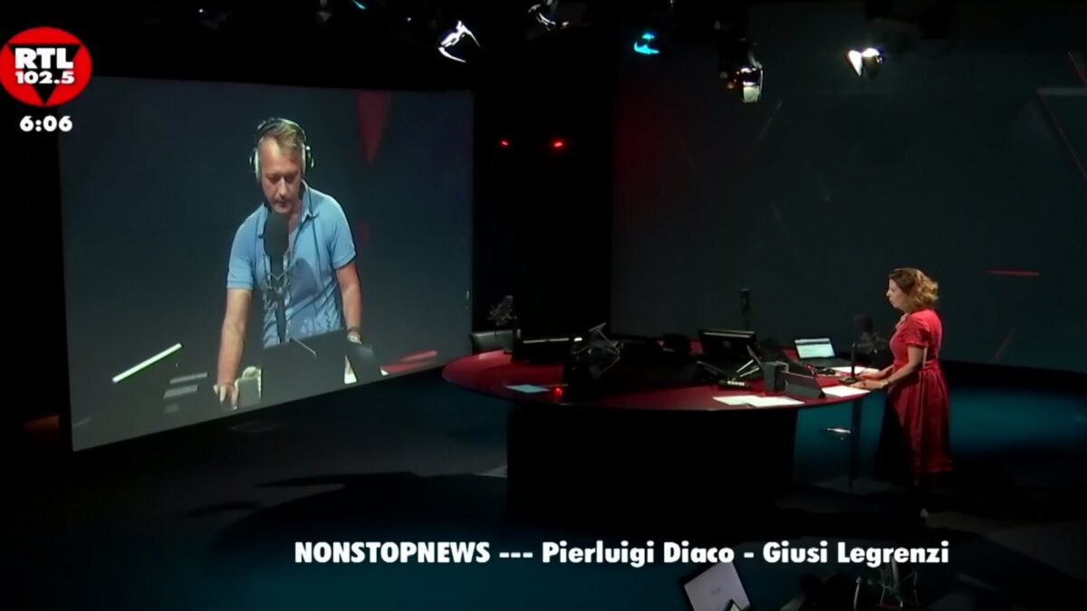 Scontro tra Pierluigi Diaco e Giusi Legrenzi in diretta su RTL 102.5: nessuna sospensione, il comunicato dell’emittente