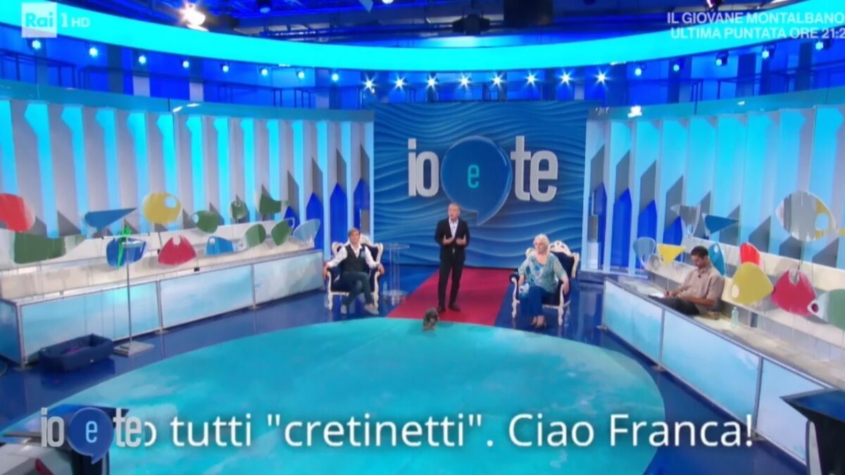 Io e te ‘buca’ la notizia della morte di Franca Valeri. L’omaggio va solo in sovrimpressione