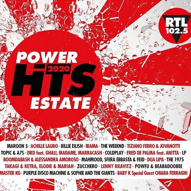 RTL 102.5 Power Hits Estate 2020: la compilation, dal 28 agosto