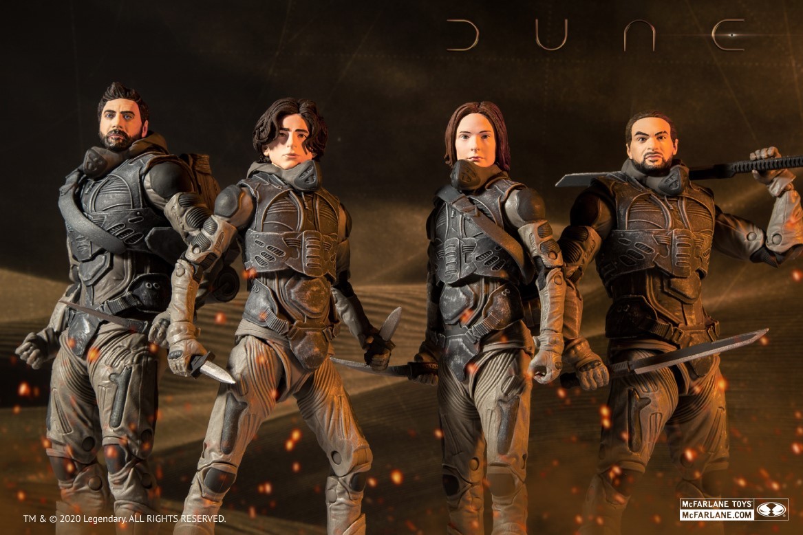 Dune: le action figures “McFarlane Toys” del nuovo film di Denis Villeneuve