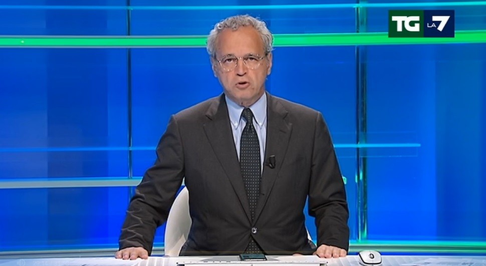 Mentana: “Stasera a In onda c’è un ospite di rilievo, l’altro invece…”. Ma l’altro è lui