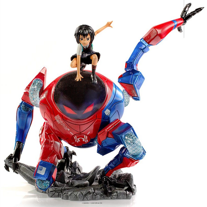 Spider-Man: Un nuovo universo – nuova statua Iron Studios di Peni Parker e SP//dr