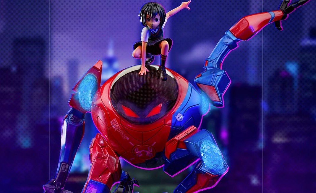 Spider-Man: Un nuovo universo – nuova statua Iron Studios di Peni Parker e SP//dr