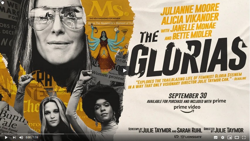 The Glorias: primo trailer del biopic con Julianne Moore e Alicia Vikander