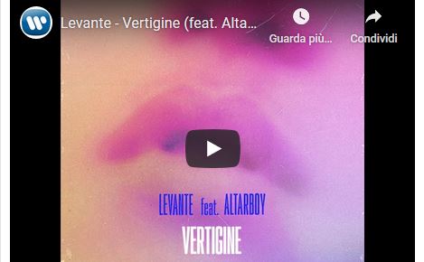 Vertigine, Levante: testo e audio del nuovo singolo, colonna sonora di Baby 3 su Netflix