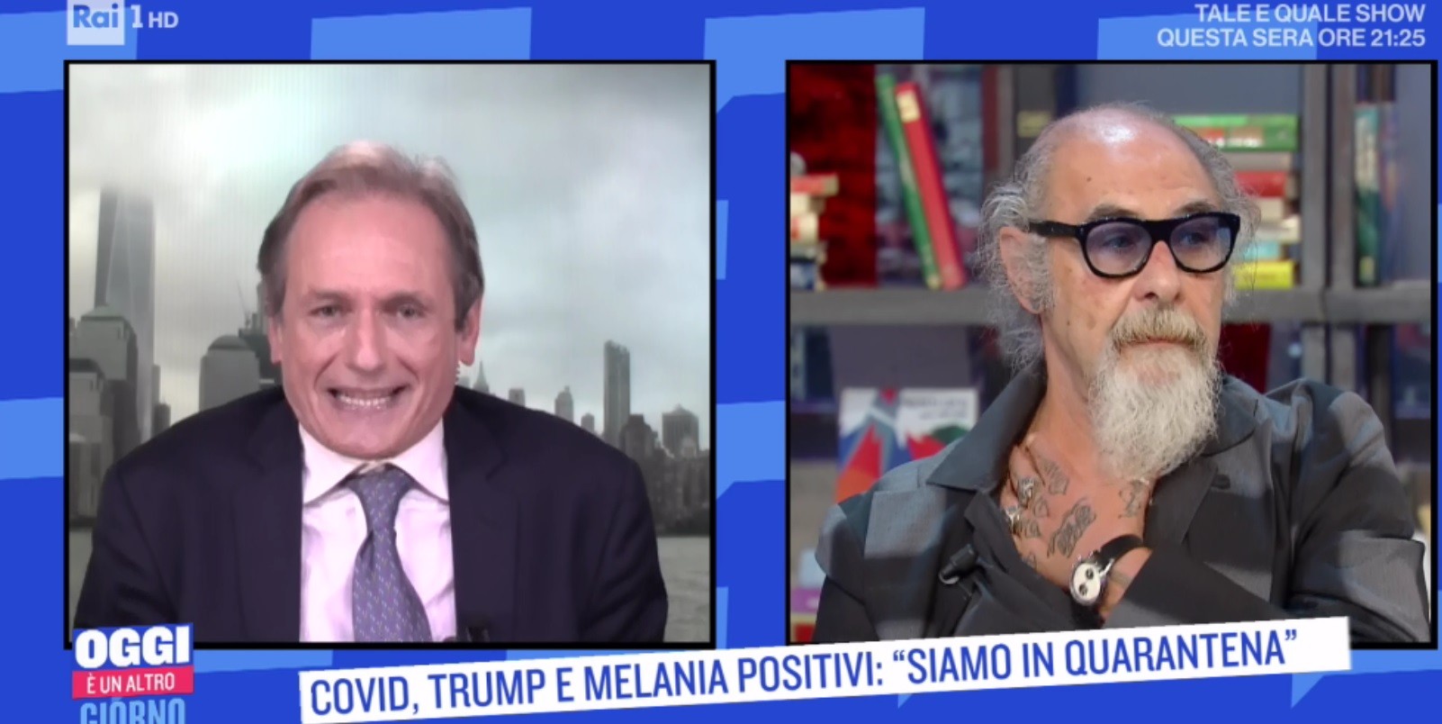 Oggi è un altro giorno, D’Agostino attacca Trump e il corrispondente dagli Usa si arrabbia