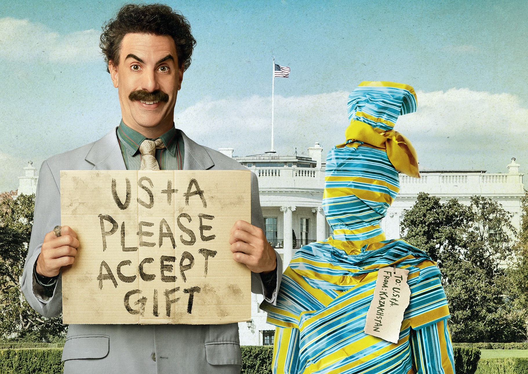 Borat 2: Donald Trump insulta Sacha Baron Cohen e il comico risponde