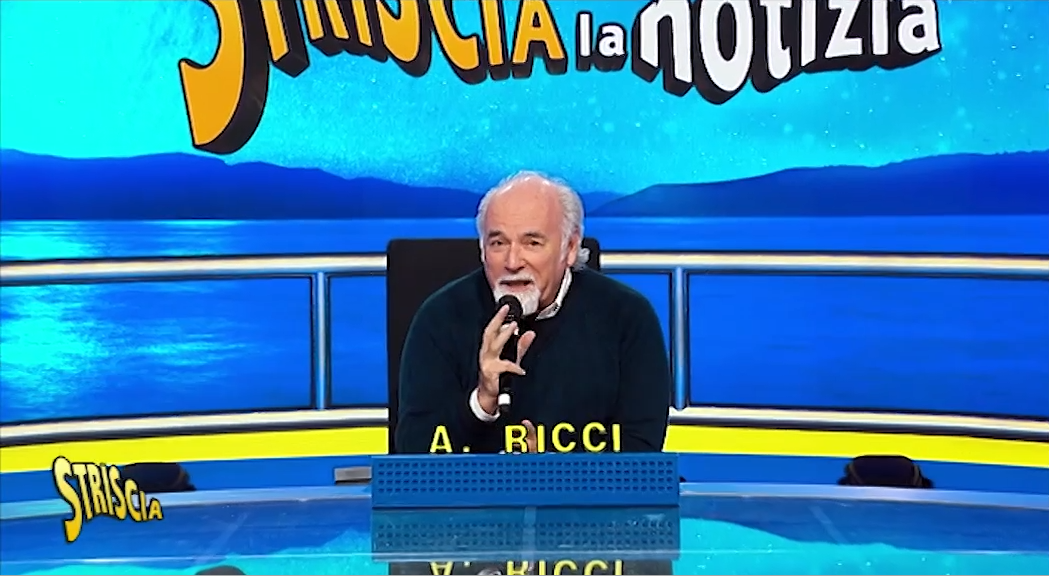 Antonio Ricci presenta Striscia la Notizia 2020-21