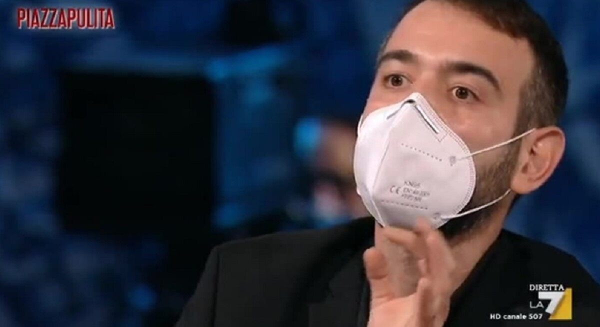 Piazzapulita, Borgonovo in studio con la mascherina: “Voi state violando la legge” (Video)