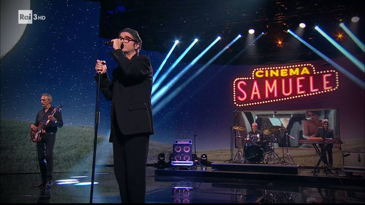 Samuele Bersani torna in tv e canta Harakiri a Che Tempo Che Fa