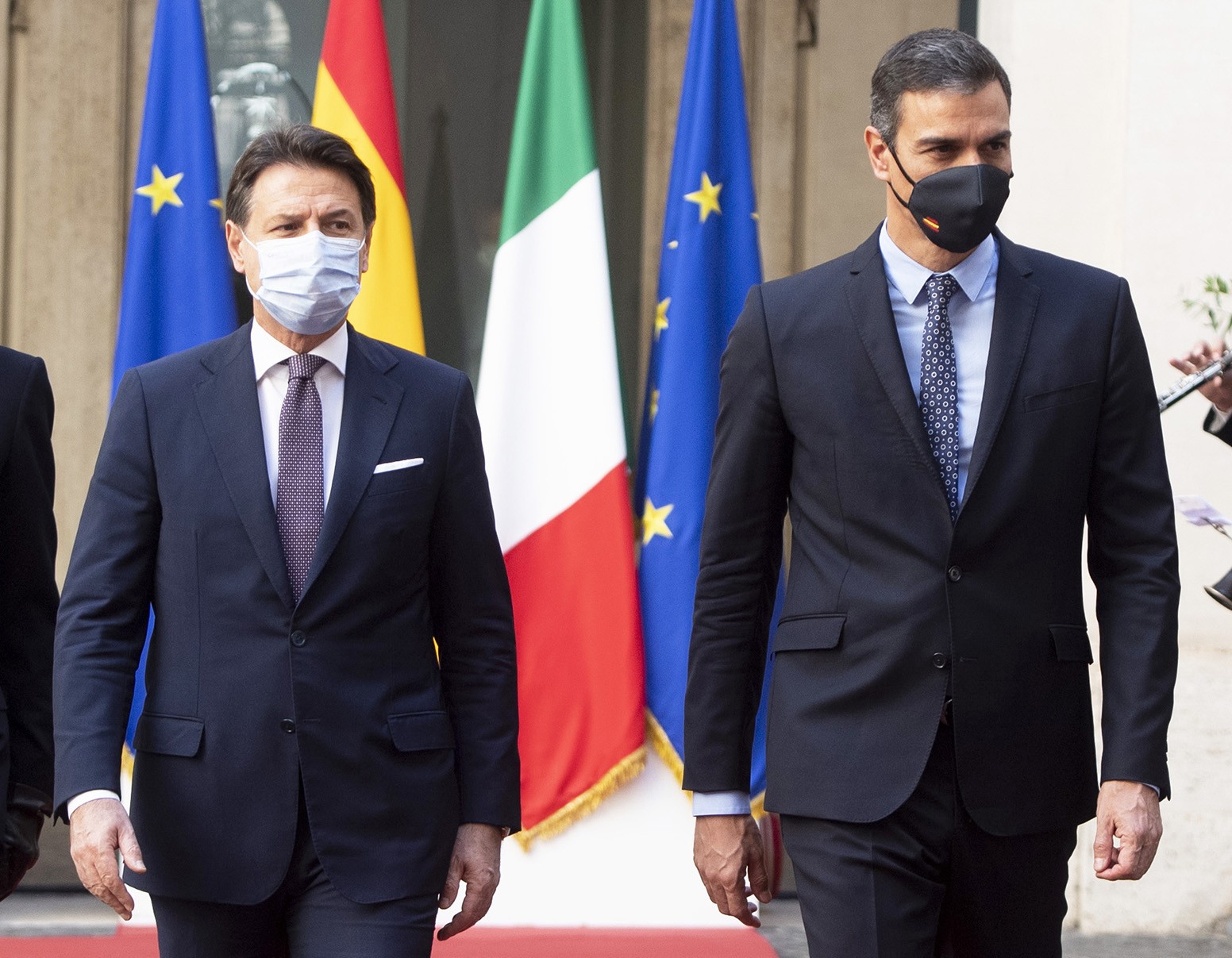 Conte incontra il Presidente spagnolo Pedro Sánchez