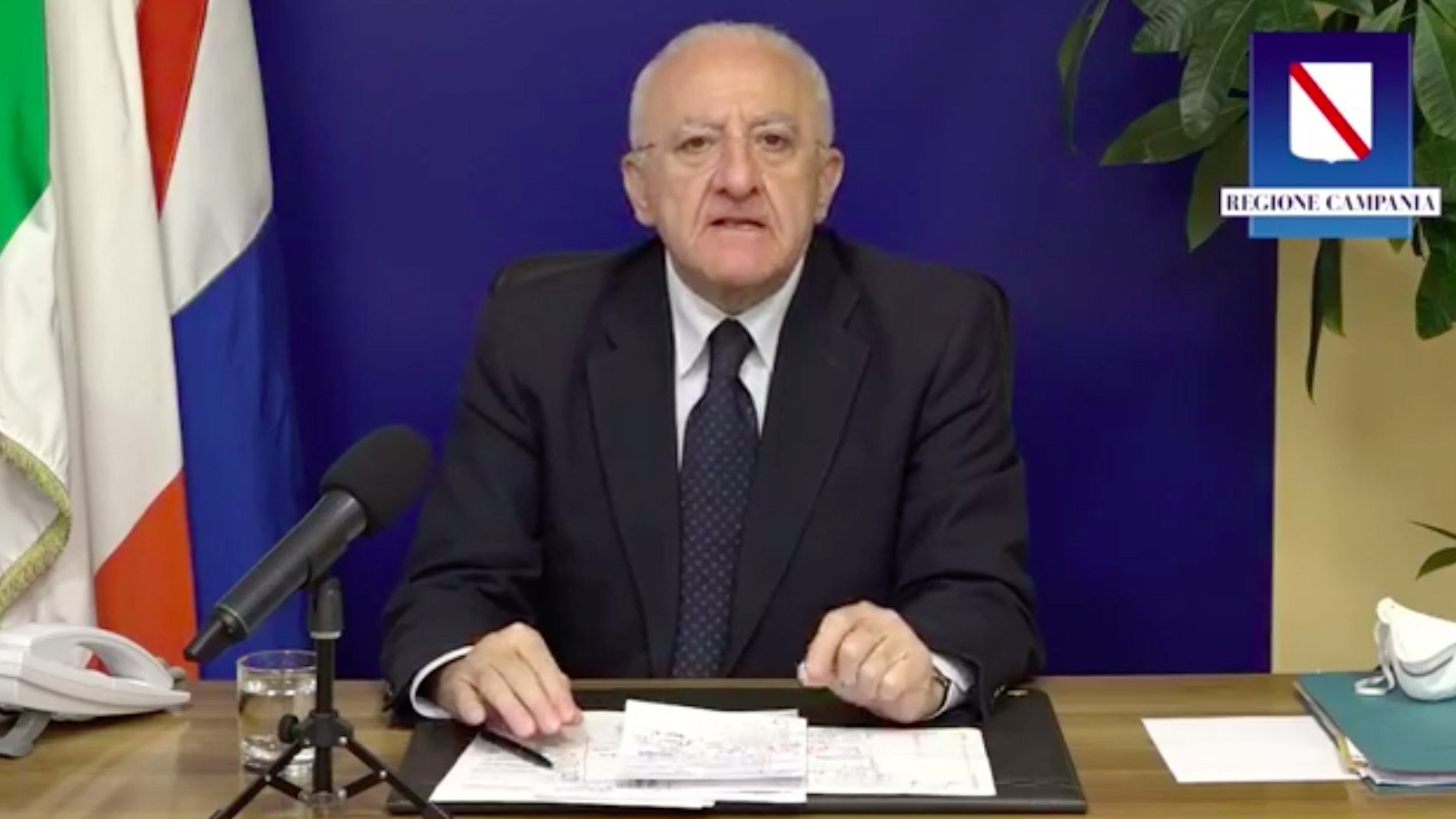 De Luca: “Le categorie economiche devono dire grazie alla Regione Campania per gli aiuti avuti”