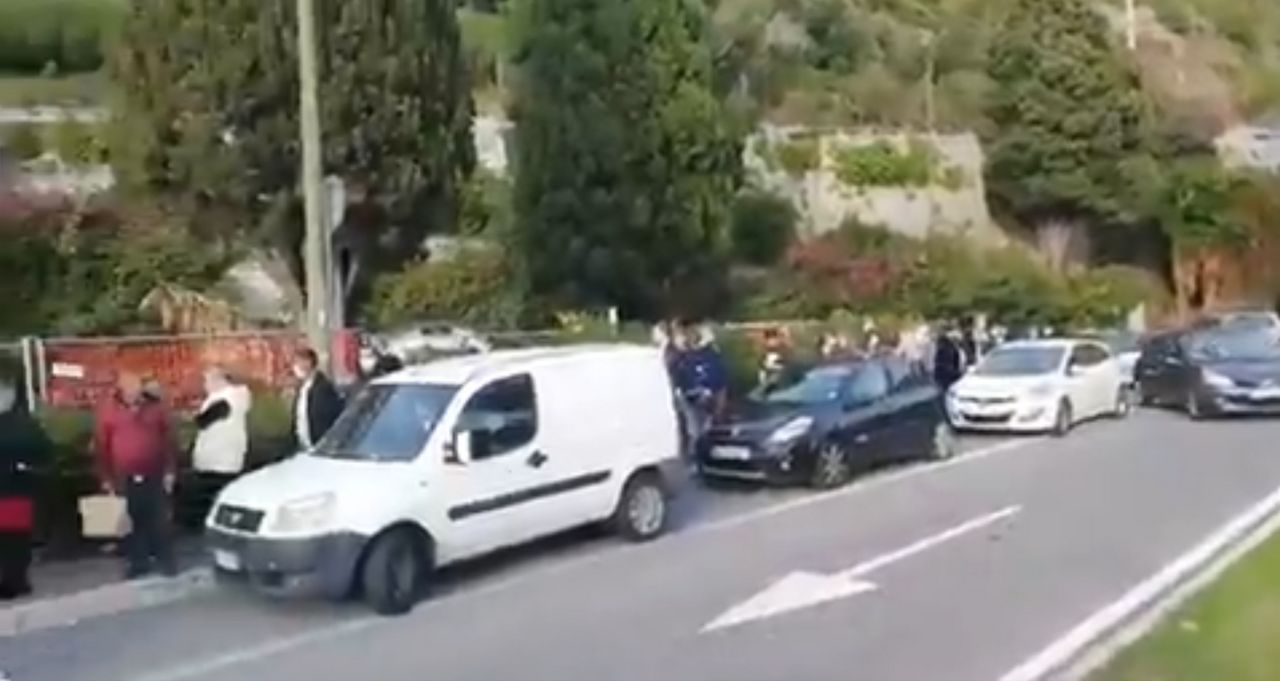 In attesa del lockdown, code di francesi a Ventimiglia: ecco perché (VIDEO)