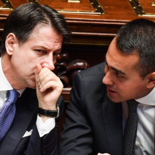 verifica di maggioranza - conte e di maio