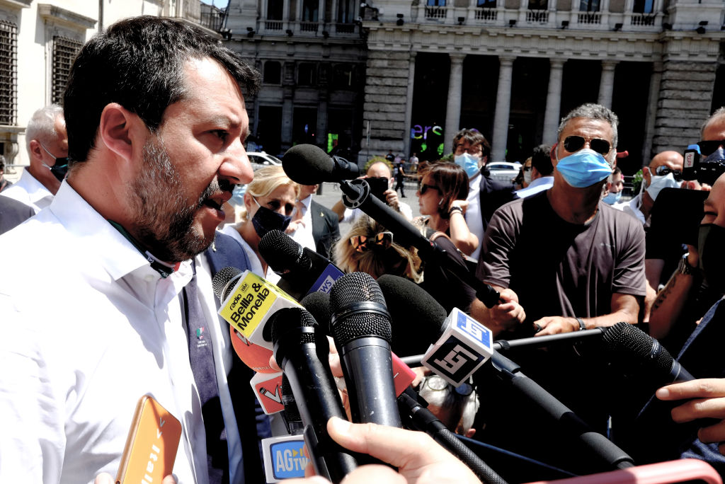 Gregoretti, udienza preliminare per Salvini: “Avanti a testa alta, ho difeso la Patria e la sicurezza degli italiani”