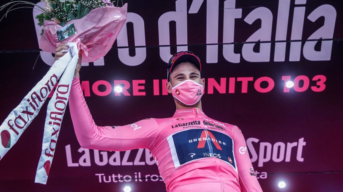 Giro d’Italia 2020: Ganna vince la crono ed è la prima Maglia Rosa