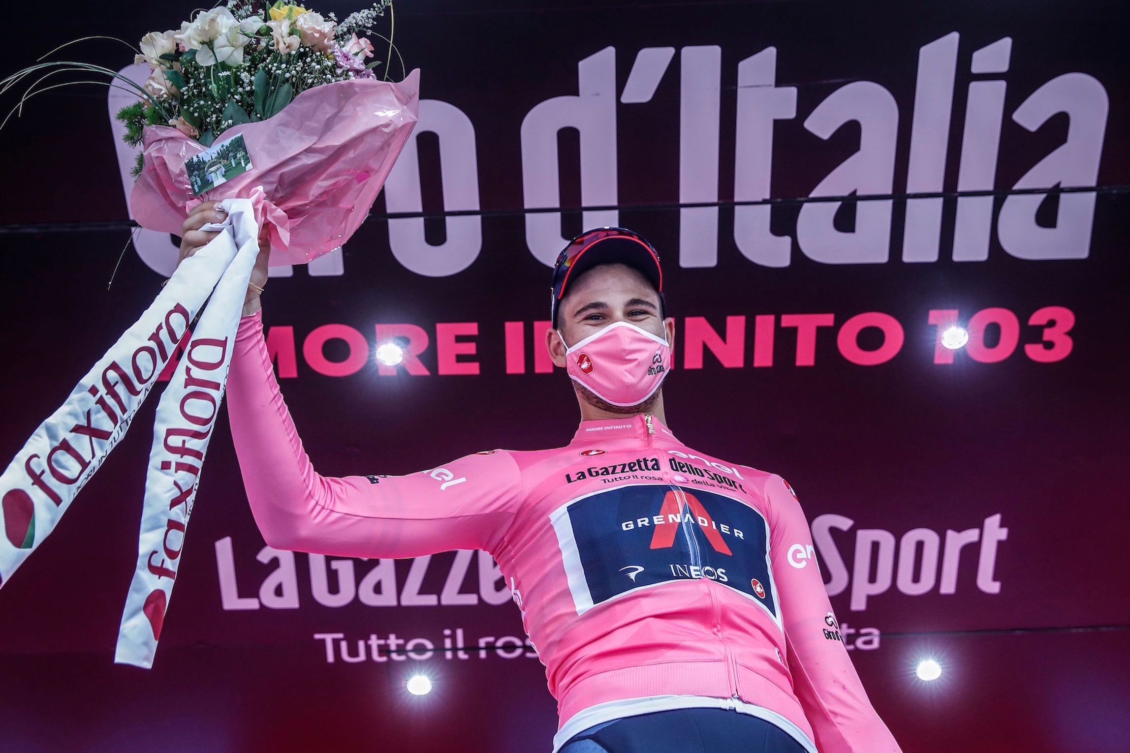 Giro d’Italia 2020: Ganna vince la crono ed è la prima Maglia Rosa