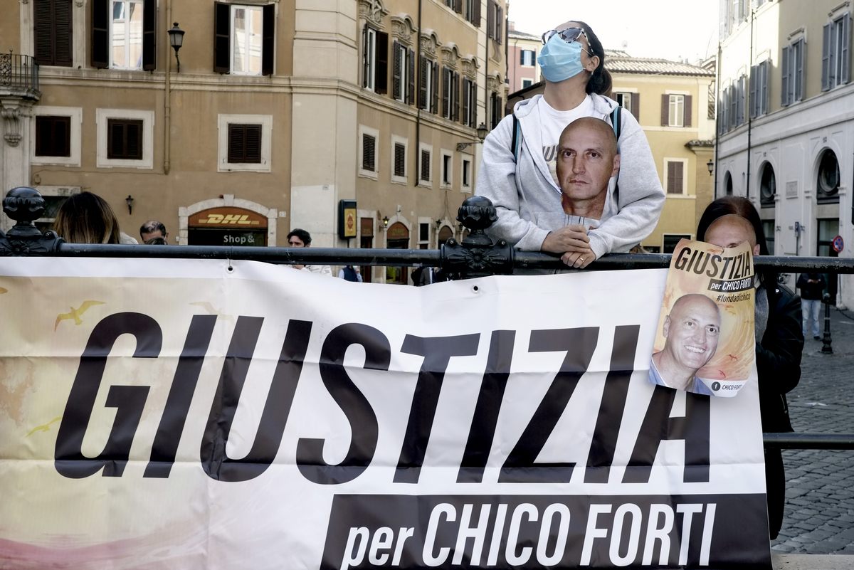 Montecitorio: manifestazione per Chico Forti