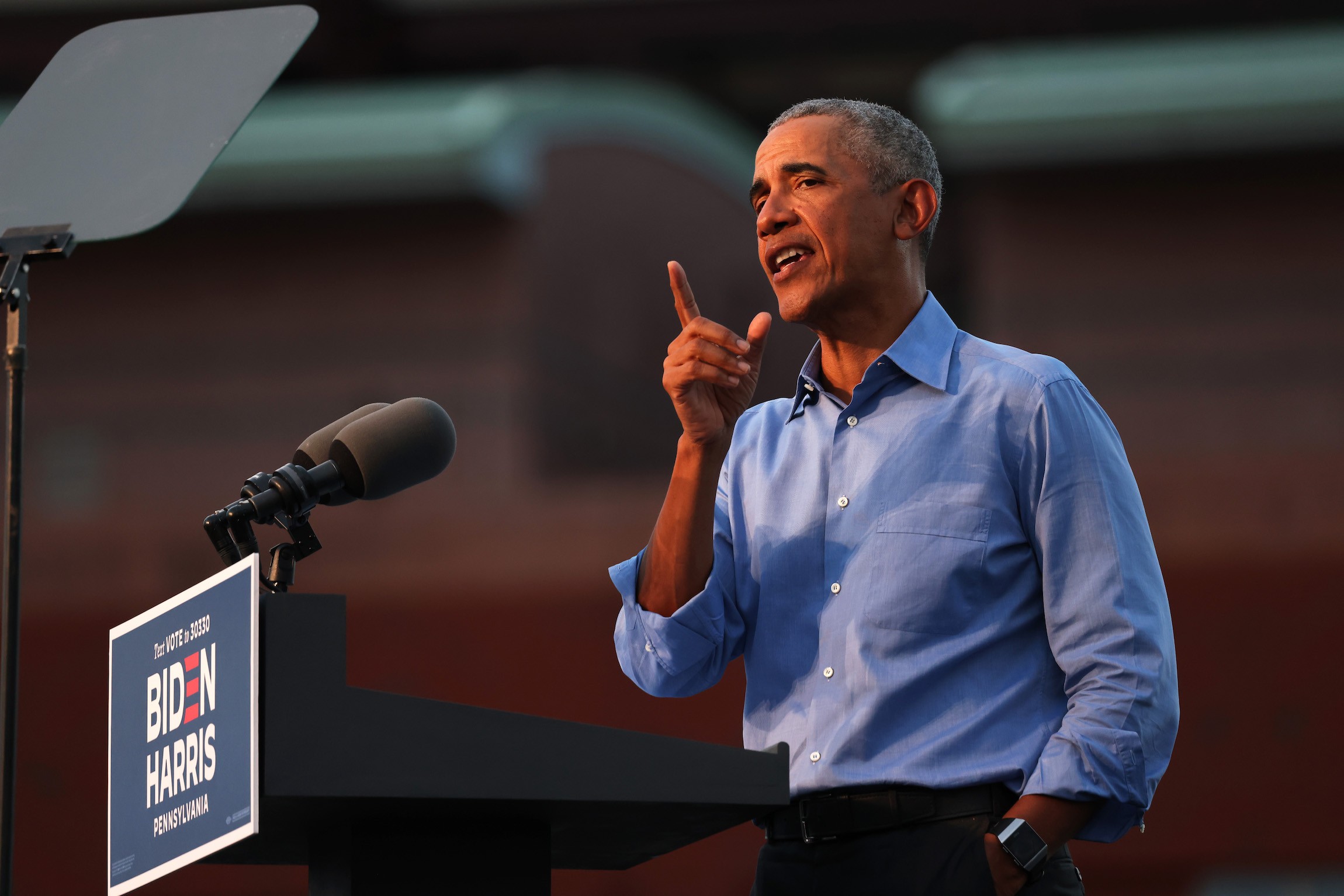 Le foto del comizio di Barack Obama a Philadelphia