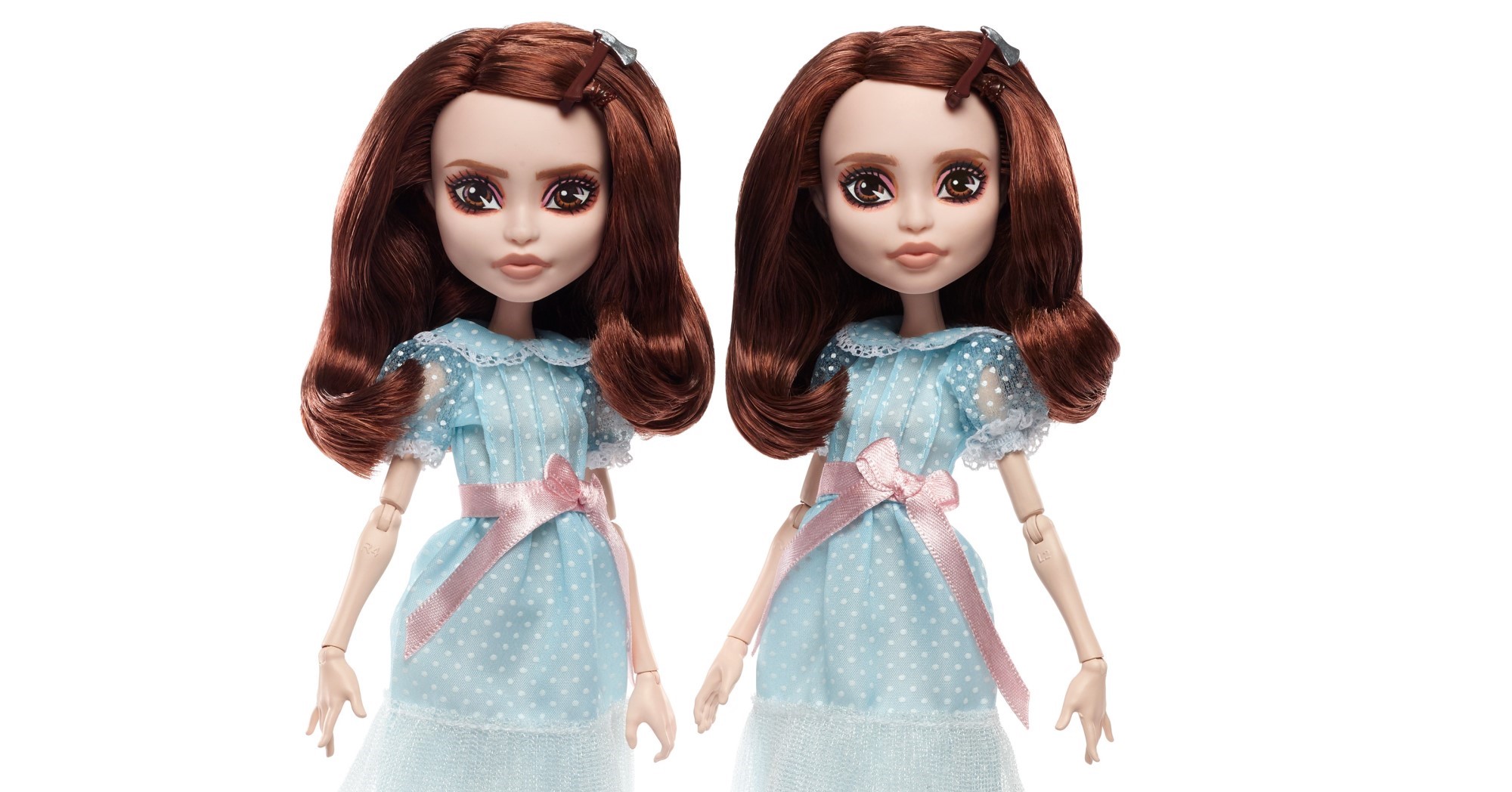 Halloween 2020, IT e Shining: Pennywise e le Gemelle Grady diventano bambole Mattel