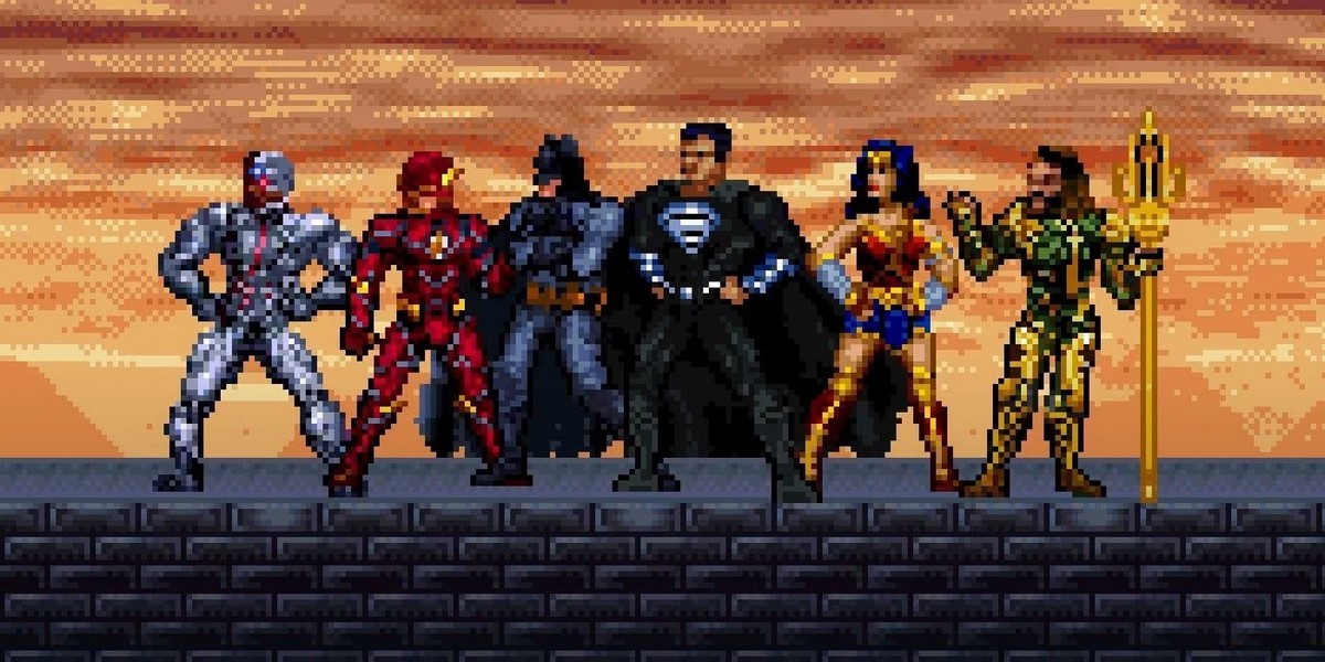 Justice League: il trailer remake in 16-Bit dello Snyder Cut