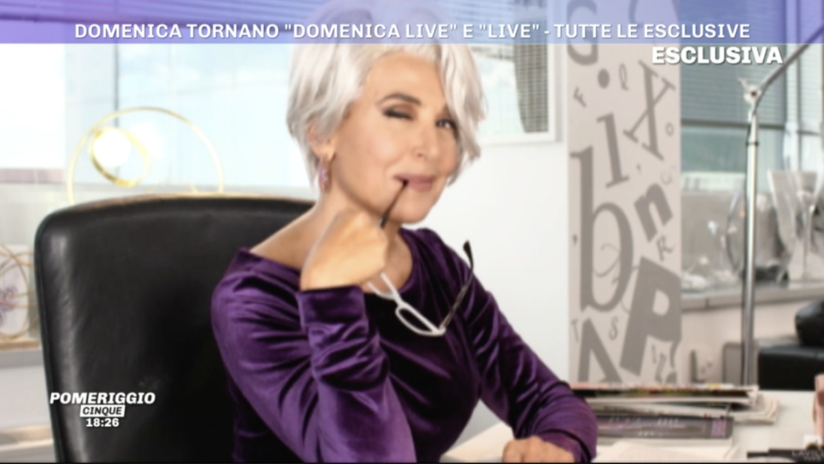 Live – Non è la d’Urso, puntata 18 ottobre 2020: anticipazioni ed ospiti