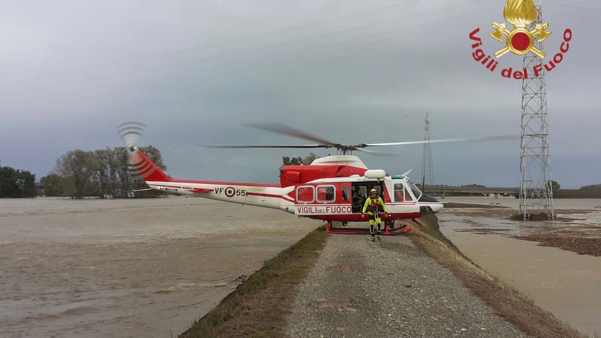 Maltempo al Nord: due dispersi in Piemonte, morto un Vigile del fuoco in Valle d’Aosta