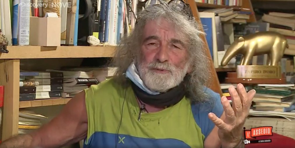 Mauro Corona: “Mi manca CartaBianca, ero affezionato a Bianca Berlinguer”
