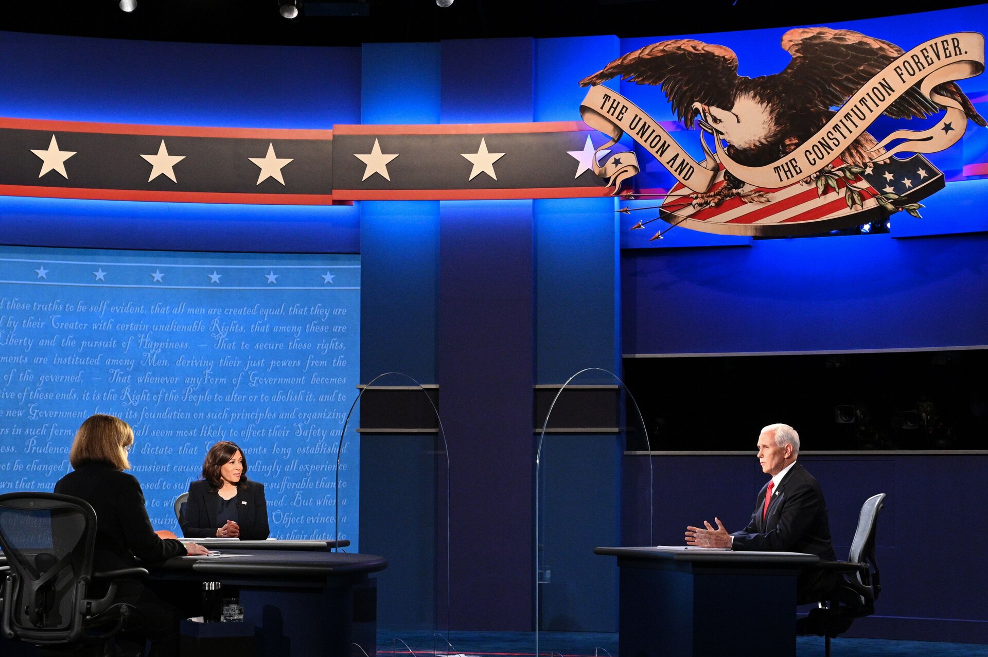 Elezioni USA, il dibattito tra Kamala Harris e Mike Pence