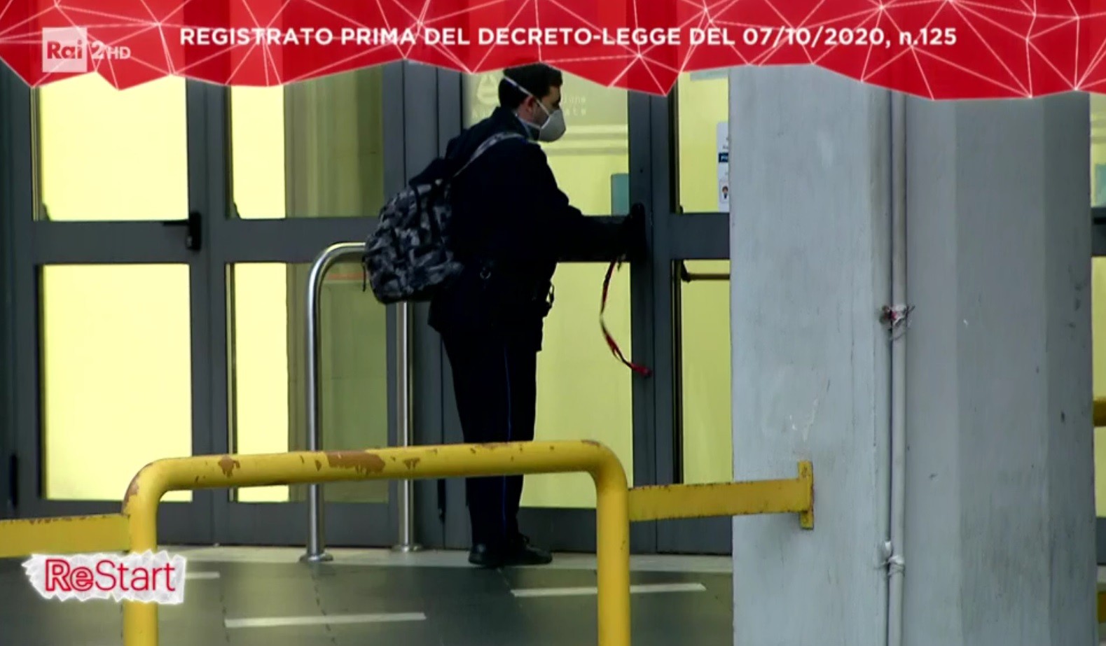Il nuovo Dpcm di ottobre ‘sbarca’ in tv. Tutta colpa delle mascherine